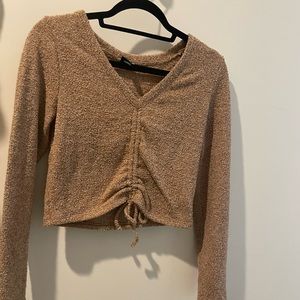 Wild Fable cropped long sleeve shirt